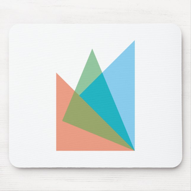 triangles mouse mat (Front)