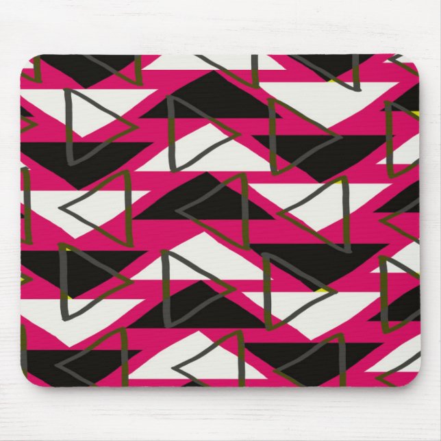 Triangles Mouse Mat (Front)