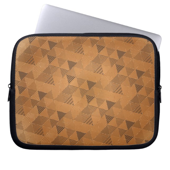 Triangles Pattern 5 Laptop Sleeve (Front)