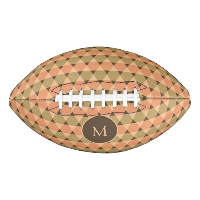 Triangles Pattern American Football (Front)