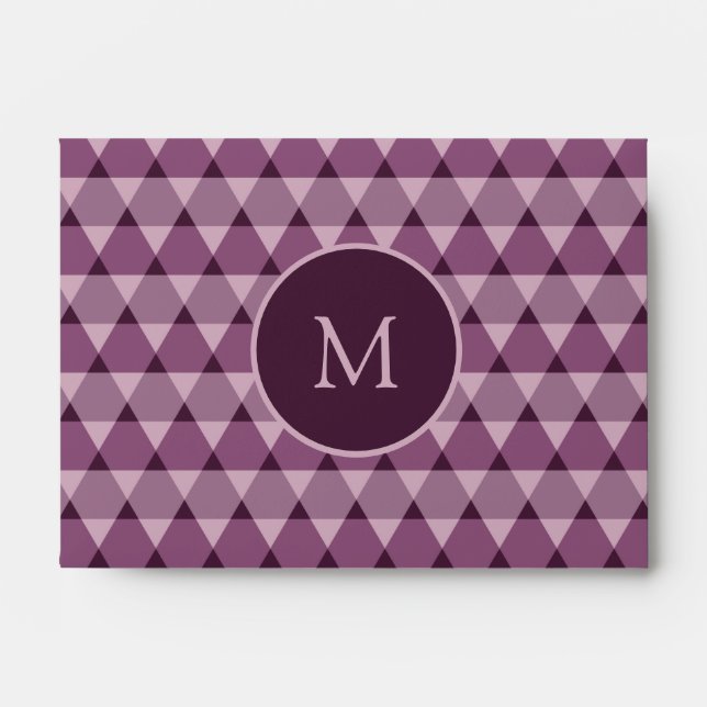 Triangles Pattern Envelope (Front)