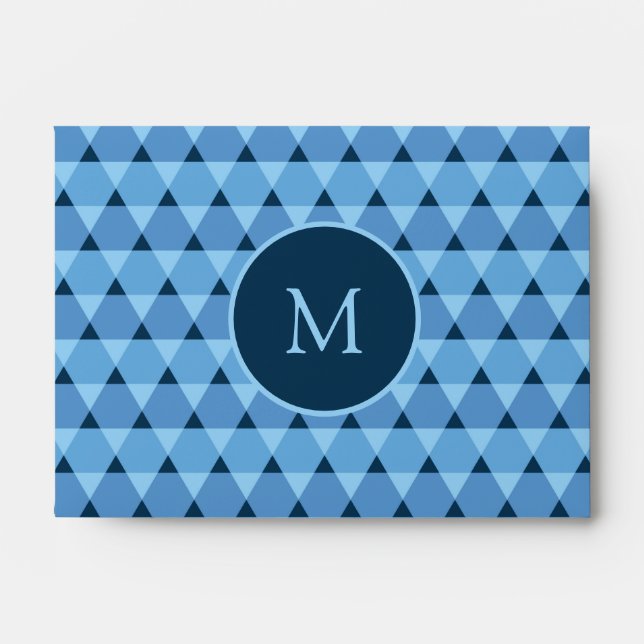 Triangles Pattern Envelope (Front)