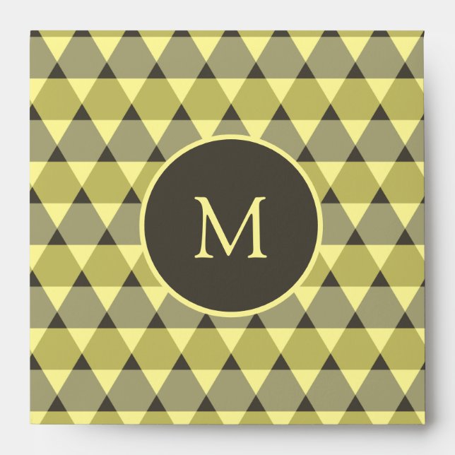 Triangles Pattern Envelope (Front)