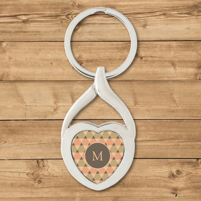 Triangles Pattern Key Ring (Creator Uploaded)