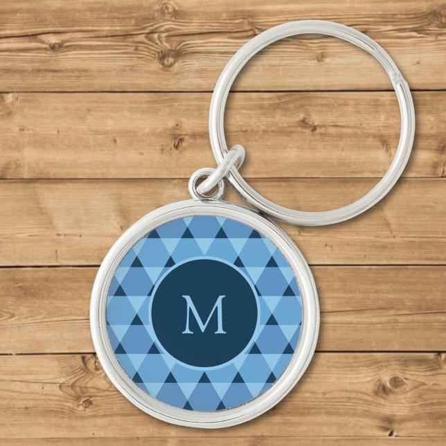 Triangles Pattern Key Ring (Creator Uploaded)
