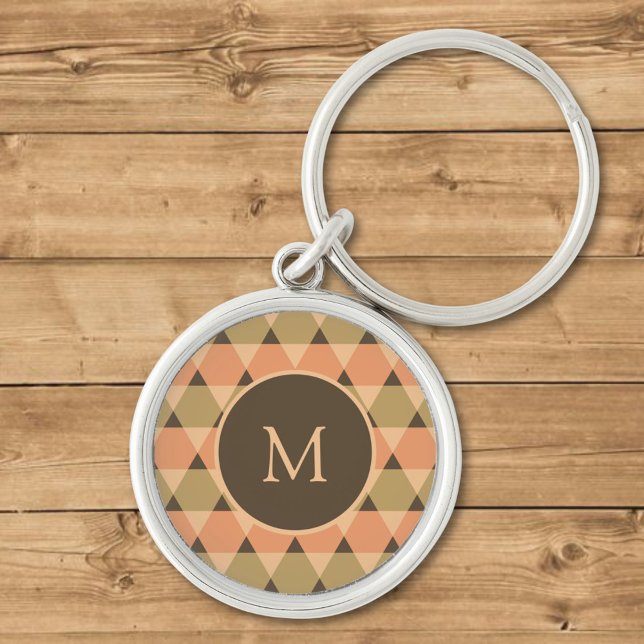 Triangles Pattern Key Ring (Creator Uploaded)