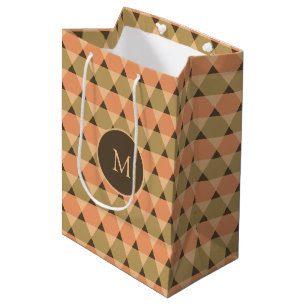 Triangles Pattern Medium Gift Bag