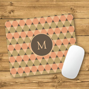 Triangles Pattern Mouse Mat
