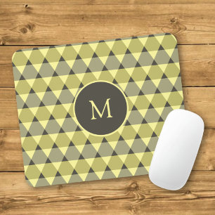 Triangles Pattern Mouse Mat