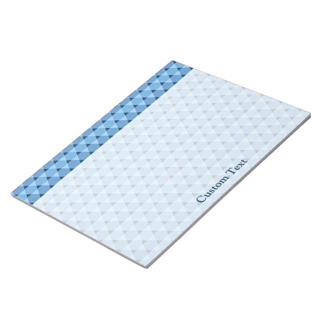 Triangles Pattern Notepad (Angled)