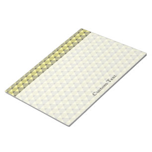 Triangles Pattern Notepad