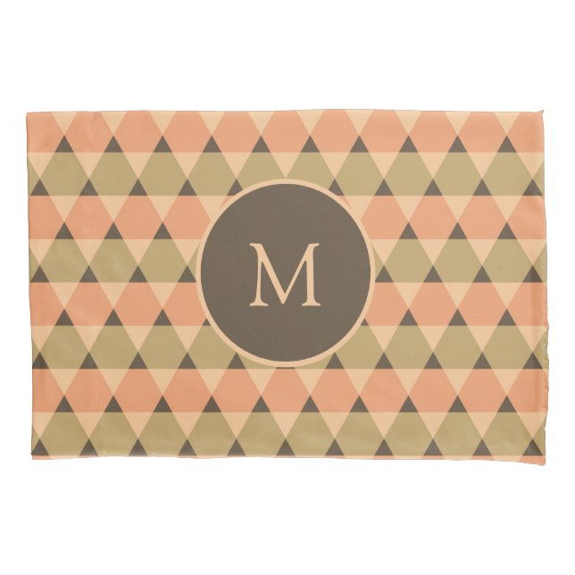 Triangles Pattern Pillowcase (Front)