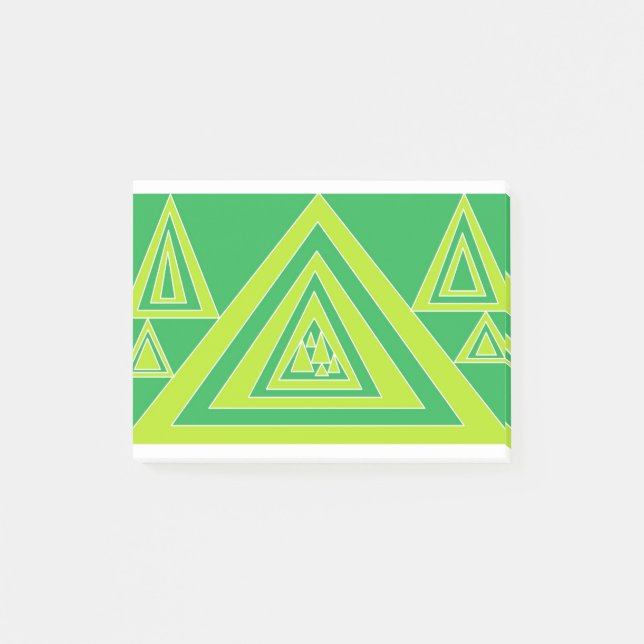 Triangles Post-it Notes (Front)