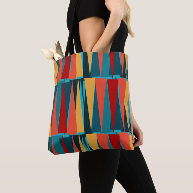 Triangles  tote bag (Close Up)