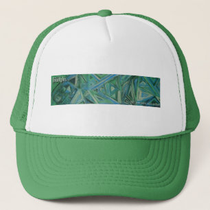 triangles trucker hat