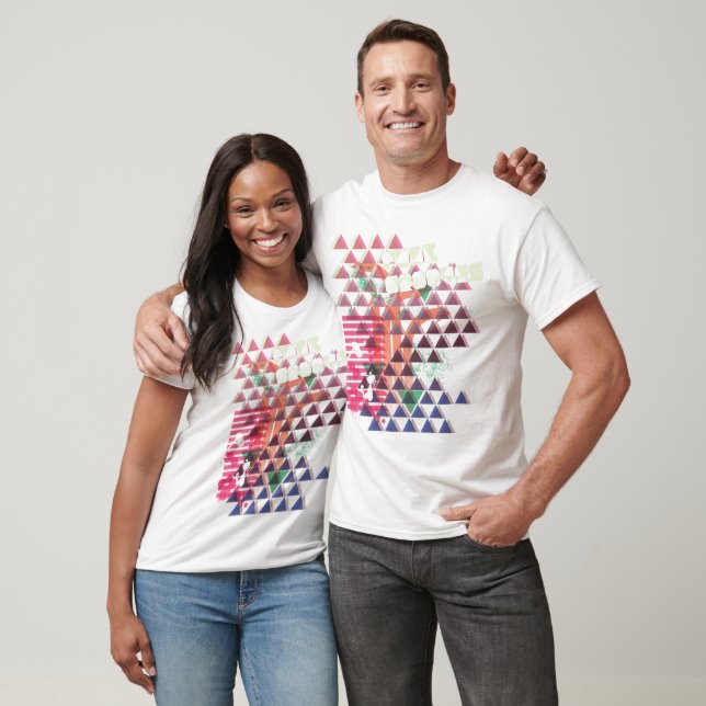 Triangles Urban Geometric Tee (Unisex)