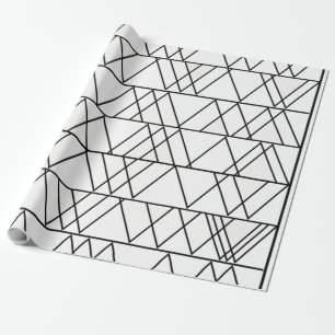 Triangles wrapping paper