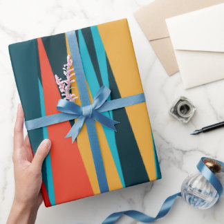 Triangles  wrapping paper