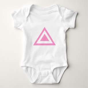 Triangular Arrow 01 Baby Bodysuit