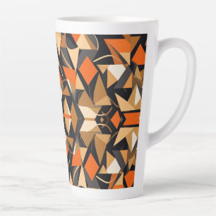Triangular Contemporary Design Latte Mug
