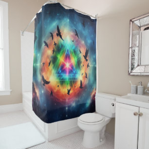 Triangular Cosmic Energy Shower Curtain