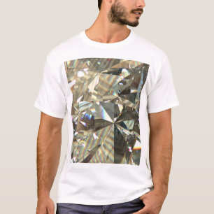 Triangular diamond shapes: layered texture. T-Shirt