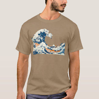Triangular Great Wave T-Shirt