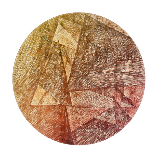 Triangular Placemat Cutting Board (Front)