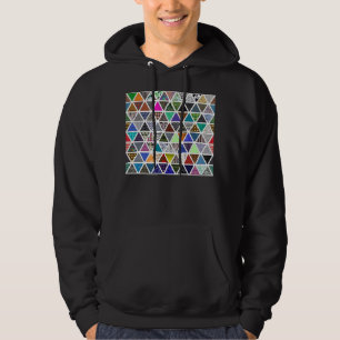 Triangular Textures 02 Hoodie
