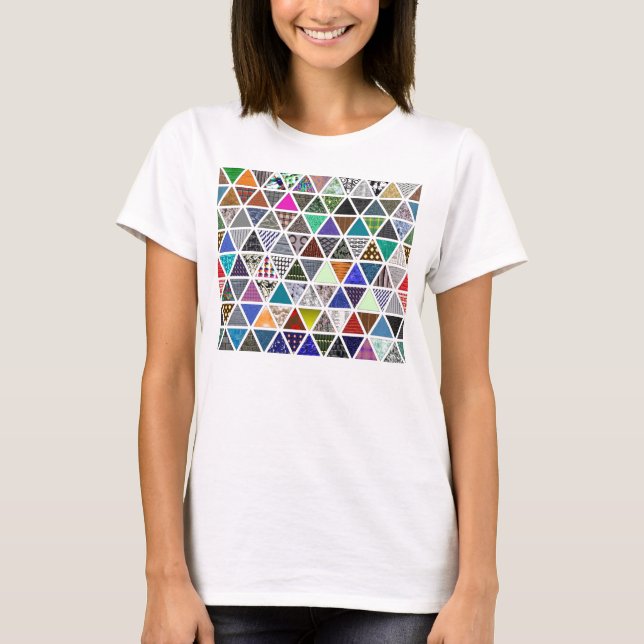 Triangular Textures 02 T-Shirt (Front)