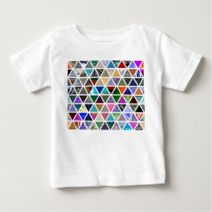 Triangular Textures Baby T-Shirt
