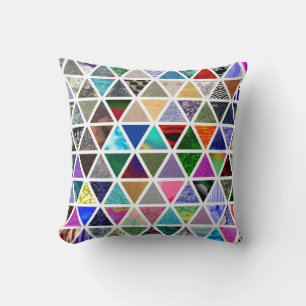 Triangular Textures Cushion
