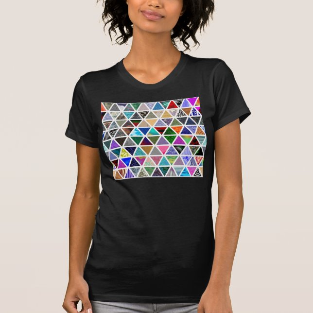 Triangular Textures T-Shirt (Front)