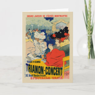 Trianon-Concert Georges Meunier Card