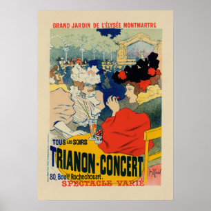 Trianon-Concert Georges Meunier Poster
