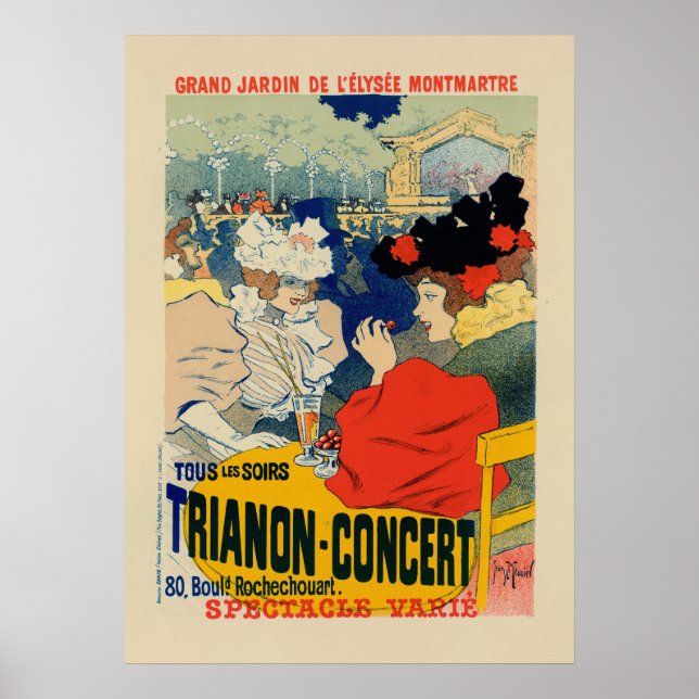 Trianon-Concert | Georges Meunier Poster (Front)