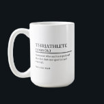 Triathlete definition gift, name definition mug, coffee mug<br><div class="desc">Triathlete definition gift,  name definition mug,  name mug,  Triathlon funny Mug,  Triathlon Cup,  Triathlete Gift,  runner biker gift</div>