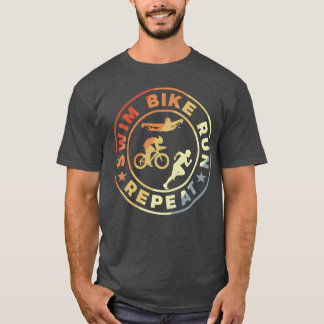 Triathlete Funny Quote family T-Shirt