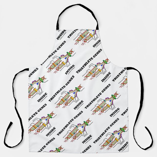 Triathlete Genes Inside DNA Replication Apron (Front)
