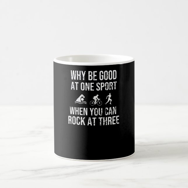 Triathlete Gifts Endurance Sports Triathlon Lover Coffee Mug (Center)