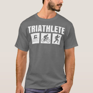 Triathlete Swim Bike Run 2 T-Shirt
