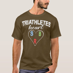Triathletes Heart T-Shirt