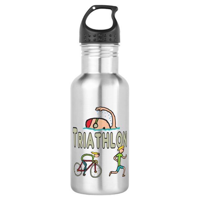 Triathlon 532 Ml Water Bottle (Front)