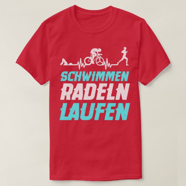 Triathlon Athlete 16 T-Shirt (Design Front)