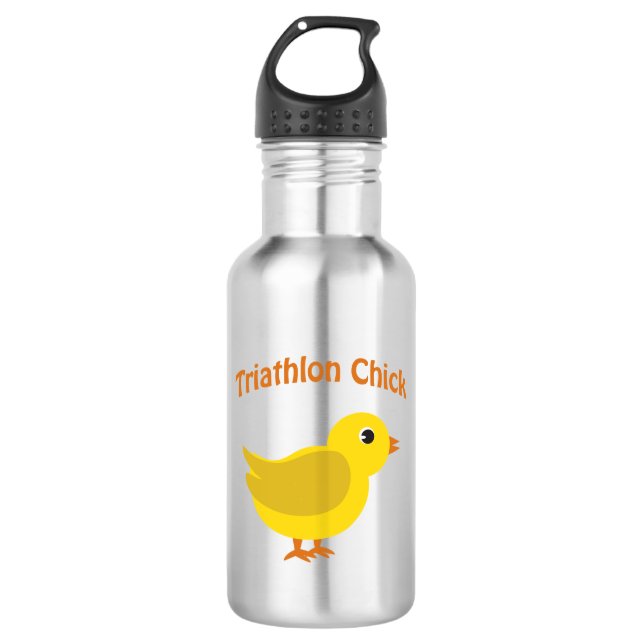 Triathlon Chick 710 Ml Water Bottle (Front)