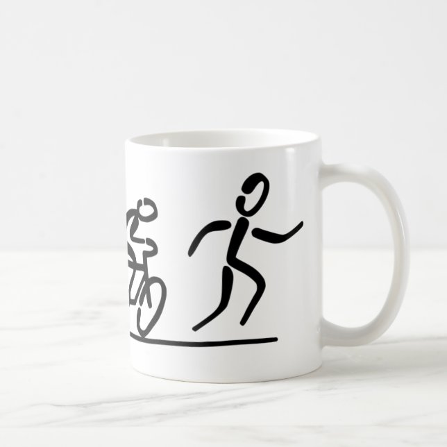 triathlon coffee mug (Right)