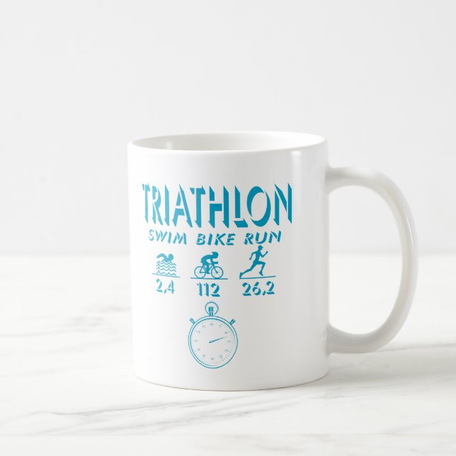 Triathlon Coffee Mug (Right)