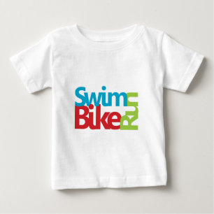 Triathlon cool and unique design baby T-Shirt