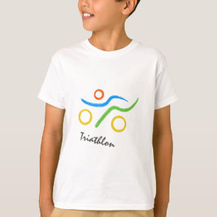 Triathlon cool and unique design T-Shirt