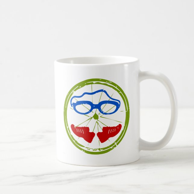 Triathlon cool artistic design coffee mug (Right)